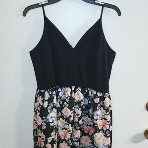 Black/Floral Dress